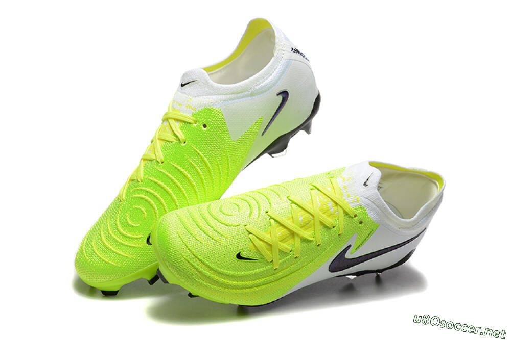 Men's Nike Phantom Luna Elite FG Football Boots - Yellow/White/Black 6