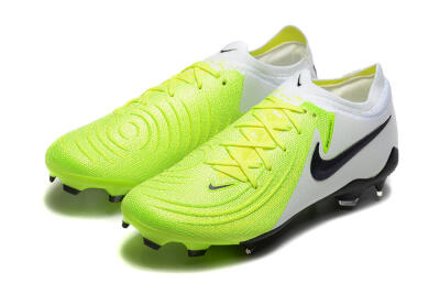 Men's Nike Phantom Luna Elite FG Football Boots - Yellow/White/Black