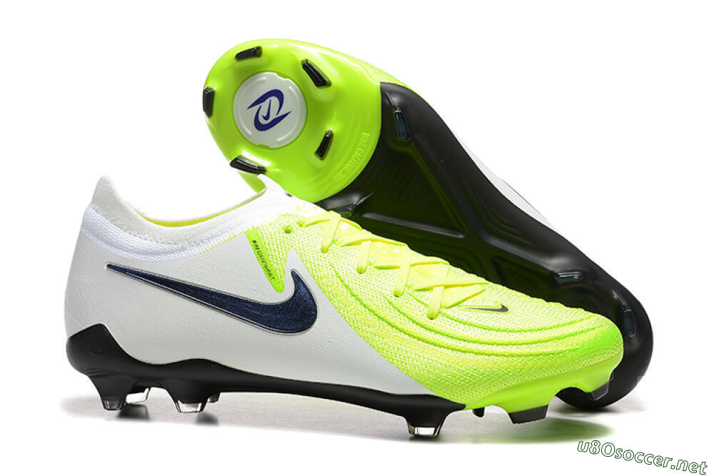 Men's Nike Phantom Luna Elite FG Football Boots - Yellow/White/Black 2