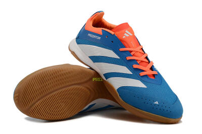Men's Adidas Predator 24 Elite IC Football Shoes - Blue/White/Red