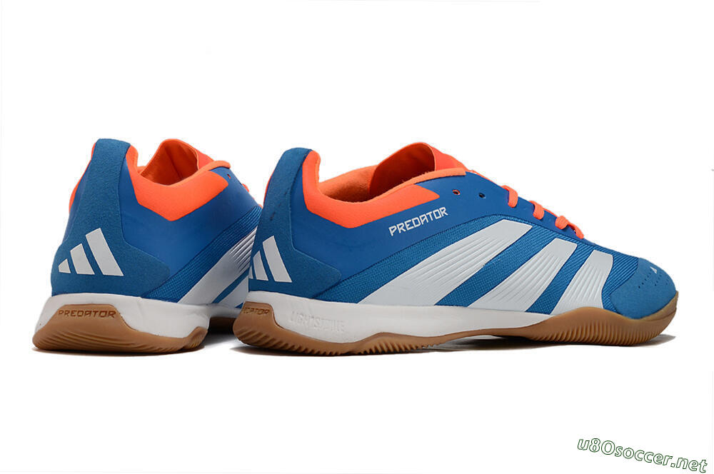 Men's Adidas Predator 24 Elite IC Football Shoes - Blue/White/Red 6