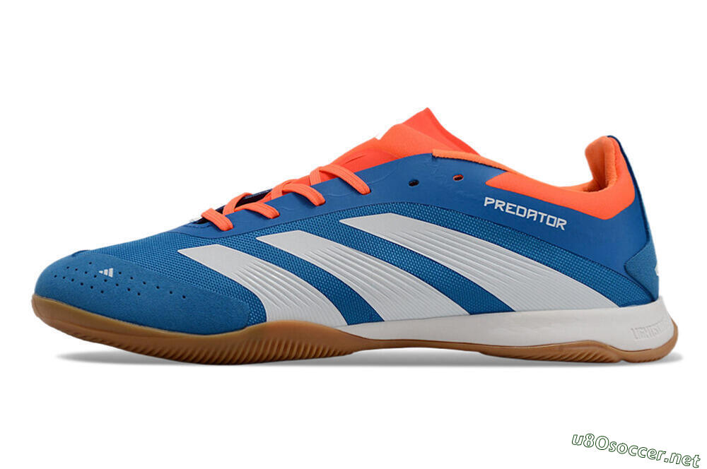 Men's Adidas Predator 24 Elite IC Football Shoes - Blue/White/Red 0