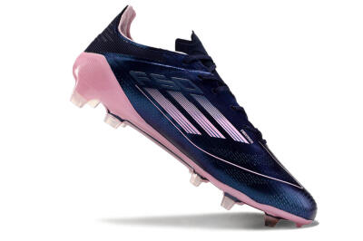 Men's Adidas F50 Elite FG Football Boots - Blue/Pink/Black