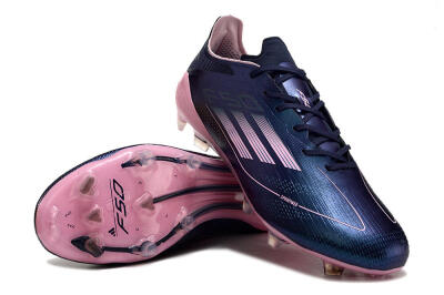 Men's Adidas F50 Elite FG Football Boots - Blue/Pink/Black