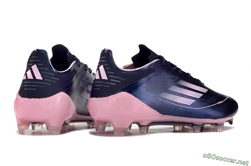 Men's Adidas F50 Elite FG Football Boots - Blue/Pink/Black 6