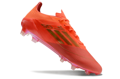 Men's Adidas F50 Elite FG Football Boots - Red/Gold