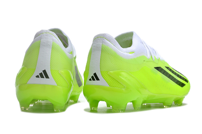 Kids Adidas X Speedportal.1 FG Football Boots - Yellow/Black/White
