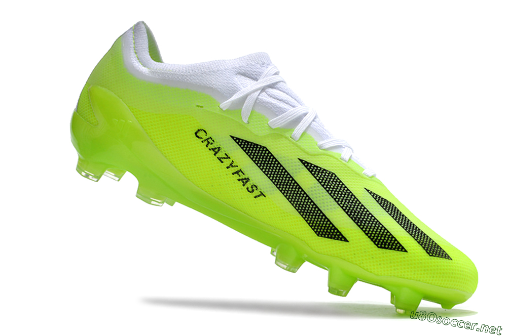 Kids Adidas X Speedportal.1 FG Football Boots - Yellow/Black/White 3