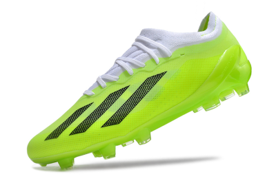 Kids Adidas X Speedportal.1 FG Football Boots - Yellow/Black/White