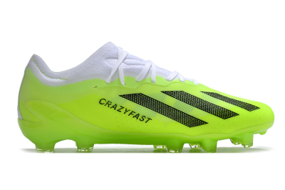Kids Adidas X Speedportal.1 FG Football Boots - Yellow/Black/White