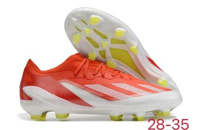 Kids Adidas X Speedportal.1 FG Football Boots - Red/White/Yellow