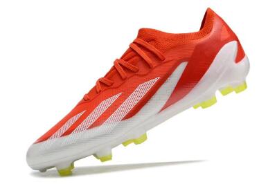 Kids Adidas X Speedportal.1 FG Football Boots - Red/White/Yellow