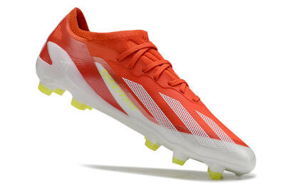 Kids Adidas X Speedportal.1 FG Football Boots - Red/White/Yellow