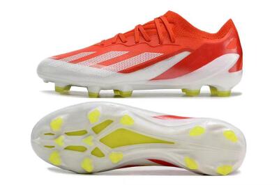 Kids Adidas X Speedportal.1 FG Football Boots - Red/White/Yellow