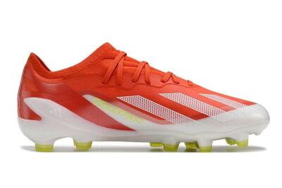 Kids Adidas X Speedportal.1 FG Football Boots - Red/White/Yellow