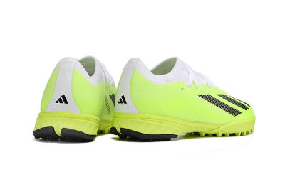 Kids Adidas X Speedportal .1 TF Football Shoes - Yellow/Black/White