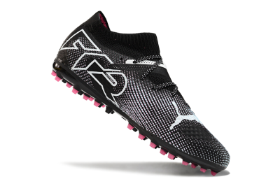 Men's Puma Future Ultimate MG Football Boots - Black/White/Pink