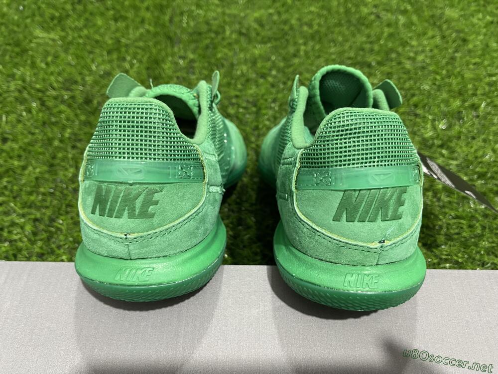 Men's Nike Street Gato IC Football Shoes - Green/Green/Green