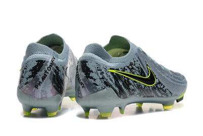 Men's Nike Phantom Luna Elite FG Football Boots - Grey/Yellow/Black