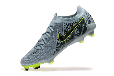 Men's Nike Phantom Luna Elite FG Football Boots - Grey/Yellow/Black