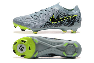 Men's Nike Phantom Luna Elite FG Football Boots - Grey/Yellow/Black