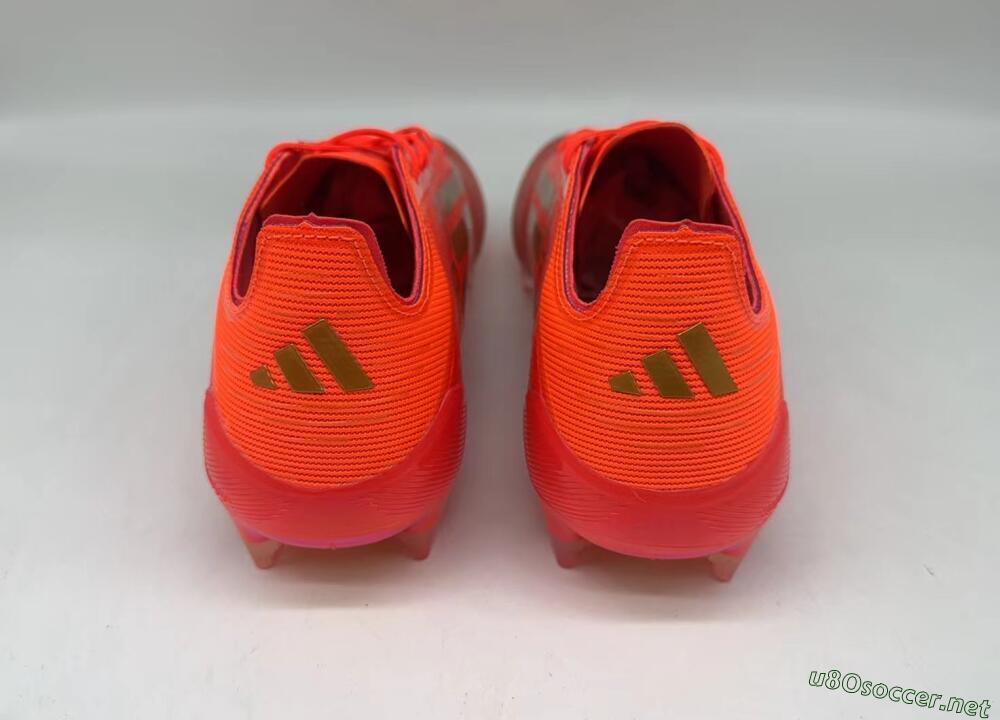 Men's Adidas F50 Elite FG Football Boots - Red/Gold