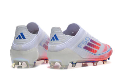 Men's Adidas F50 Elite FG Football Boots - White/Red/Blue