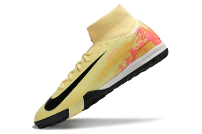 Men's Nike Air Zoom Mercurial Superfly 10 Elite TF Football Shoes - Yellow/Pink/Black