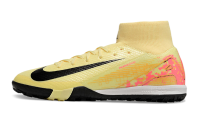Men's Nike Air Zoom Mercurial Superfly 10 Elite TF Football Shoes - Yellow/Pink/Black