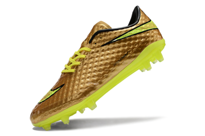 Men's Nike Hypervenom Phantom FG Football Boots - Gold/Yellow/Black