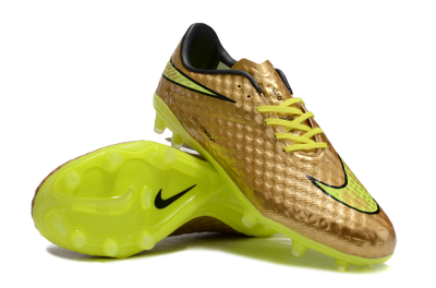 Men's Nike Hypervenom Phantom FG Football Boots - Gold/Yellow/Black