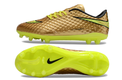 Men's Nike Hypervenom Phantom FG Football Boots - Gold/Yellow/Black