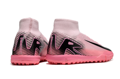 Men's Nike Air Zoom Mercurial Superfly 10 Elite TF Football Shoes - Pink/Black