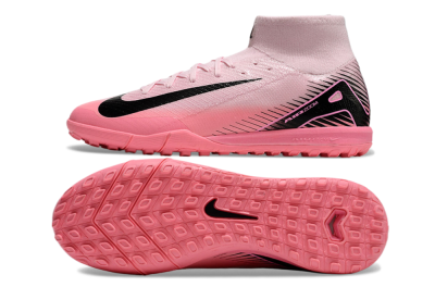 Men's Nike Air Zoom Mercurial Superfly 10 Elite TF Football Shoes - Pink/Black