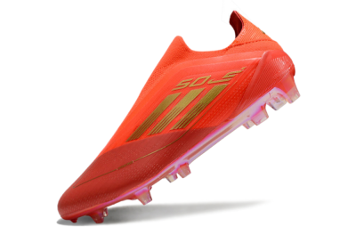 Men's Adidas F50 Elite FG Football Boots - Red/Gold