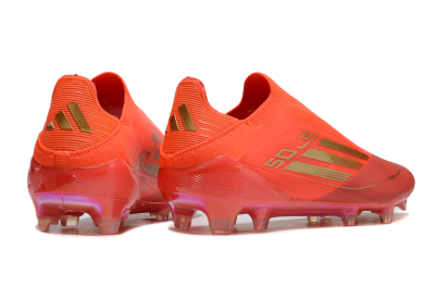 Men's Adidas F50 Elite FG Football Boots - Red/Gold