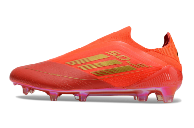 Men's Adidas F50 Elite FG Football Boots - Red/Gold
