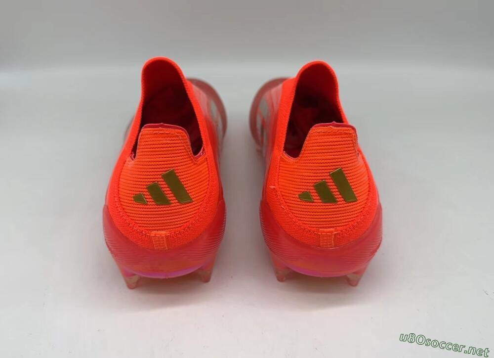 Men's Adidas F50 Elite FG Football Boots - Red/Gold