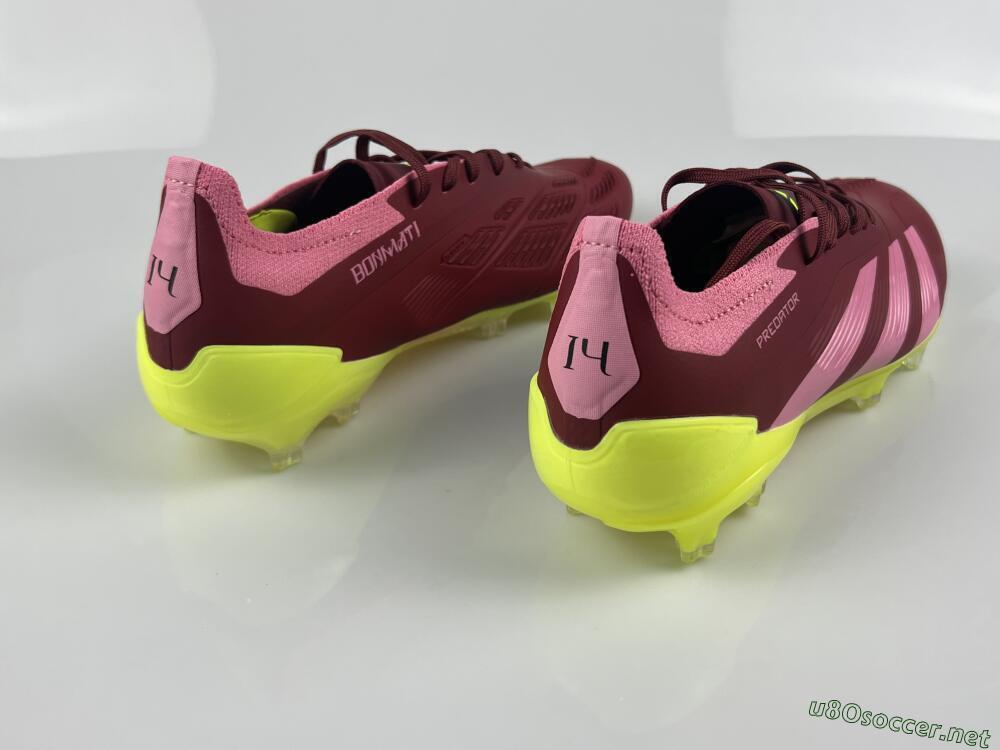 Men's Adidas Predator 24 Elite FG Football Boots - Red/Pink/Yellow