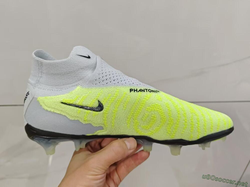 Unisex Nike Phantom GX Elite DF FG Football Boots - Green/Pink/Black/White