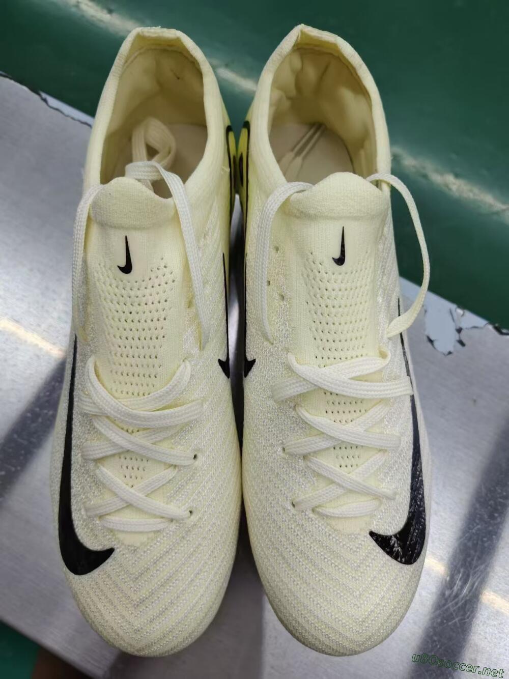 Men's Nike Air Zoom Mercurial Vapor 16 Elite FG Football Boots - Beige/Black/Yellow