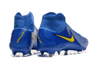 Men's Nike Phantom Luna Elite FG Football Boots - Blue/Silver/Yellow