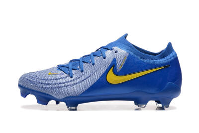 Men's Nike Phantom Luna Elite FG Football Boots - Blue/Silver/Yellow
