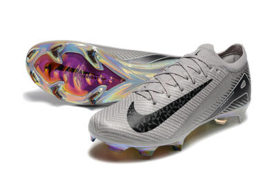 Men's Nike Air Zoom Mercurial Vapor 16 Elite FG Football Boots - Grey/Black/White/Gold