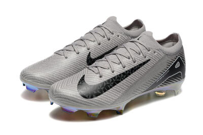Men's Nike Air Zoom Mercurial Vapor 16 Elite FG Football Boots - Grey/Black/White/Gold