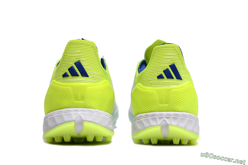 Unisex Adidas F50 Elite TF Football Shoes - Jade/Blue/Yellow 5