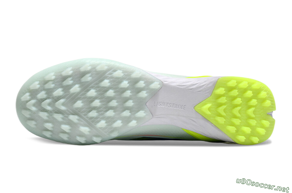 Unisex Adidas F50 Elite TF Football Shoes - Jade/Blue/Yellow 6