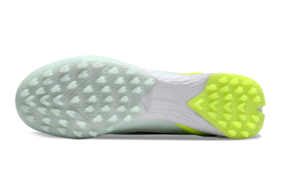 Unisex Adidas F50 Elite TF Football Shoes - Jade/Blue/Yellow