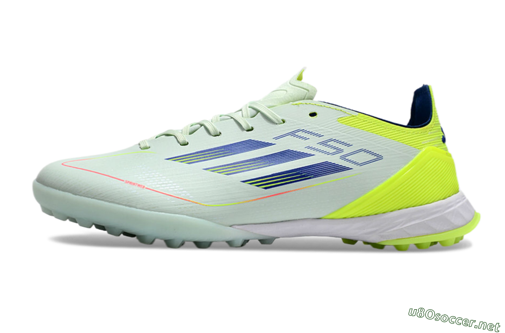 Unisex Adidas F50 Elite TF Football Shoes - Jade/Blue/Yellow 0
