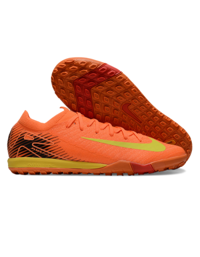 Men's Nike Air Zoom Mercurial Vapor 16 Elite TF Football Shoes - Orange/Yellow/Black